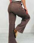 Elora Washed Patch Loose Jeans