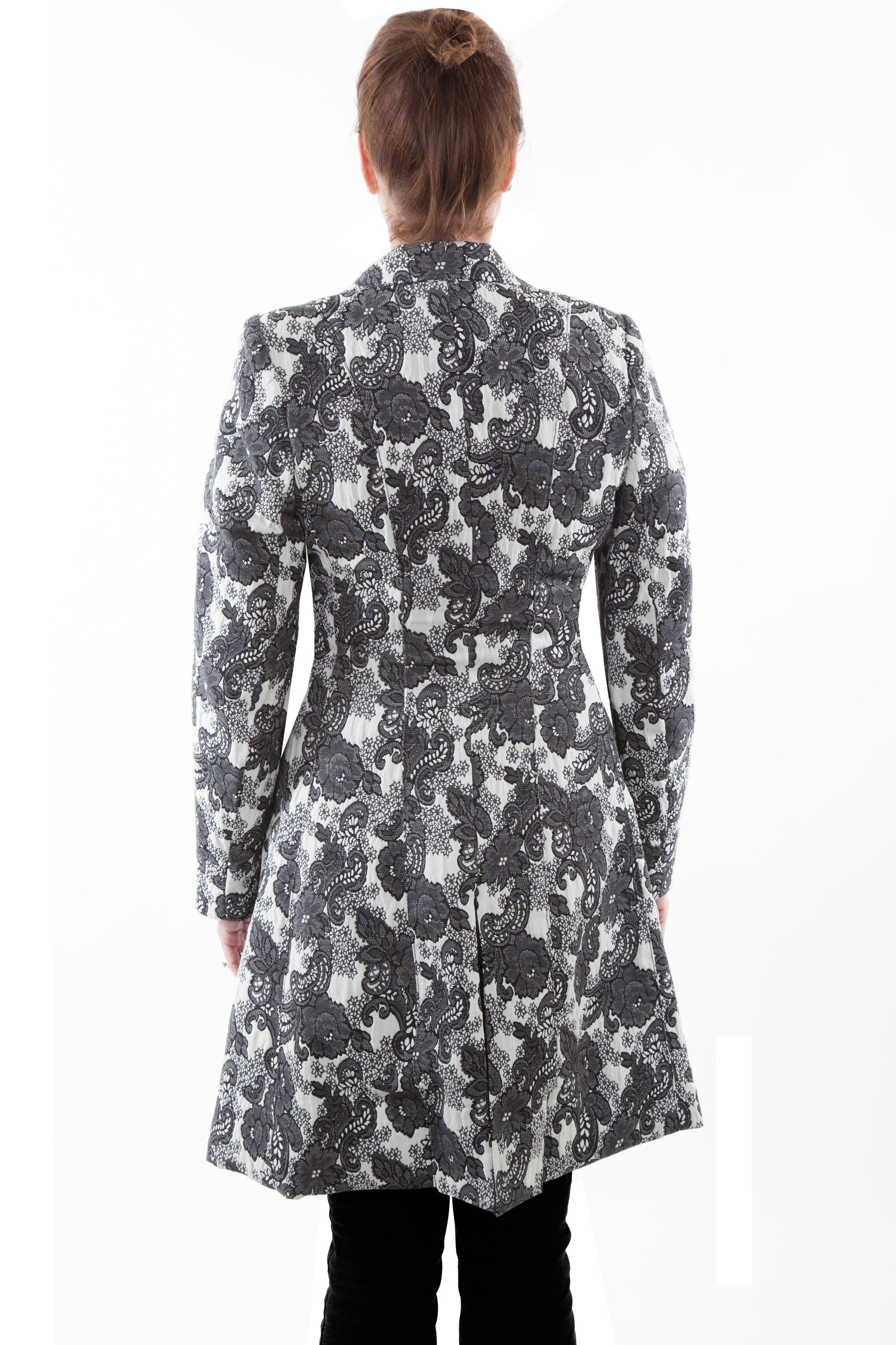 Damask Paisley Frock Coat - 721249