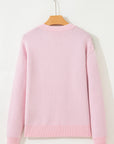 Grehara Man Print Casual Sweater