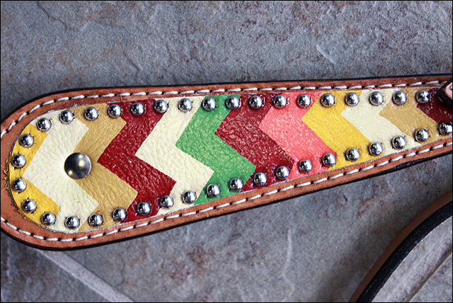 HILASON Western Horse Headstall Breast Collar Set Tack American Leather| Headstall Bridle for Horses Western | Horse Headstall Bridle | Western Headstalls Bridle for Horses