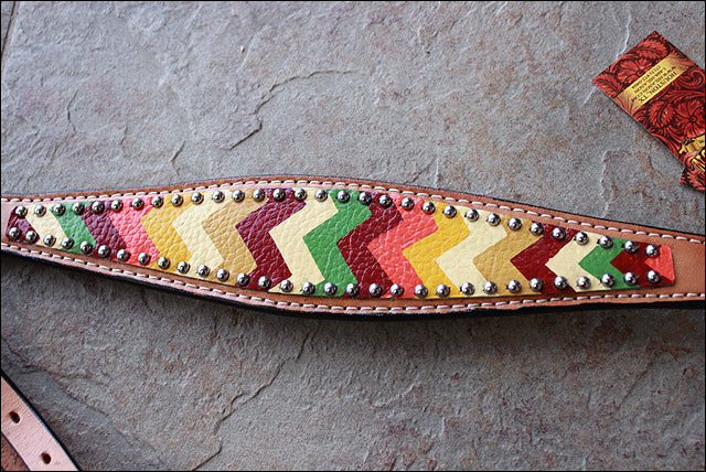 HILASON Western Horse Headstall Breast Collar Set Tack American Leather| Headstall Bridle for Horses Western | Horse Headstall Bridle | Western Headstalls Bridle for Horses