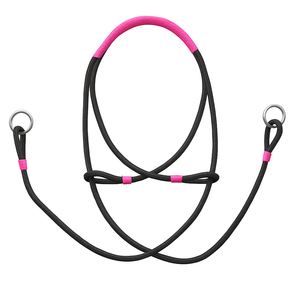 Hilason Bitless Bridle Hackamore Bosal Horsemanship Equestrian Horse Tack