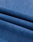 Denim High Rise Cropped Wide Leg Jeans