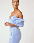 Lavender Scuba Mini Dress