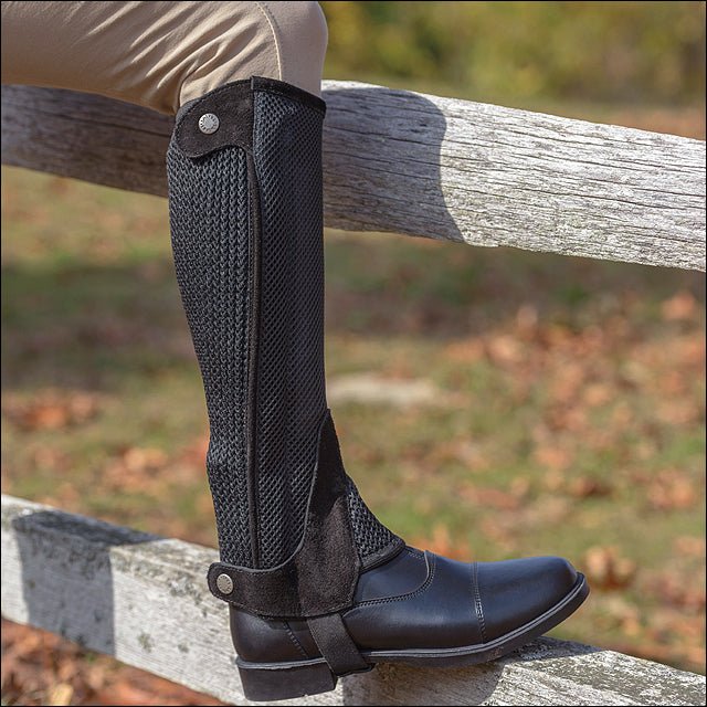 Adult Mesh Half Chaps