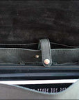 Handmade Buffalo Leather Convertible Briefcase Backpack Laptop Bag