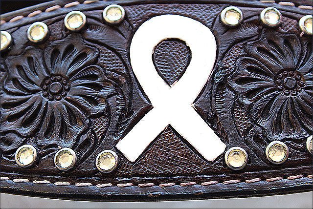 Hilason Western Horse Headstall &amp; Breast Collar American Leather Black