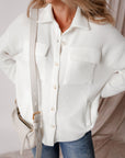 Lilith Corduroy Buttoned Long Sleeve Jacket