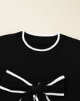 Malaysia accent Holiday Cropped Sweater