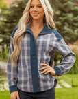 Latara Zip Up Snap Jacket