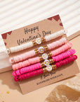 Maeve Valentine Heart Beaded Bracelet