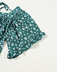 Adelynn Square Ruffled Trim PLUS Blouse