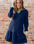Elsie Ruffle Hem Mini Dress