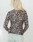 Seraphina Mock Mesh Long Sleeve Top