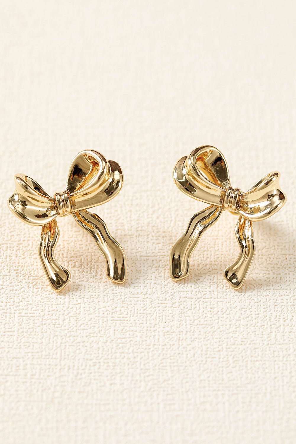 Chloe Design Plated Studded Earrings