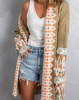 Evelyn Open Front Knitted Cardigan