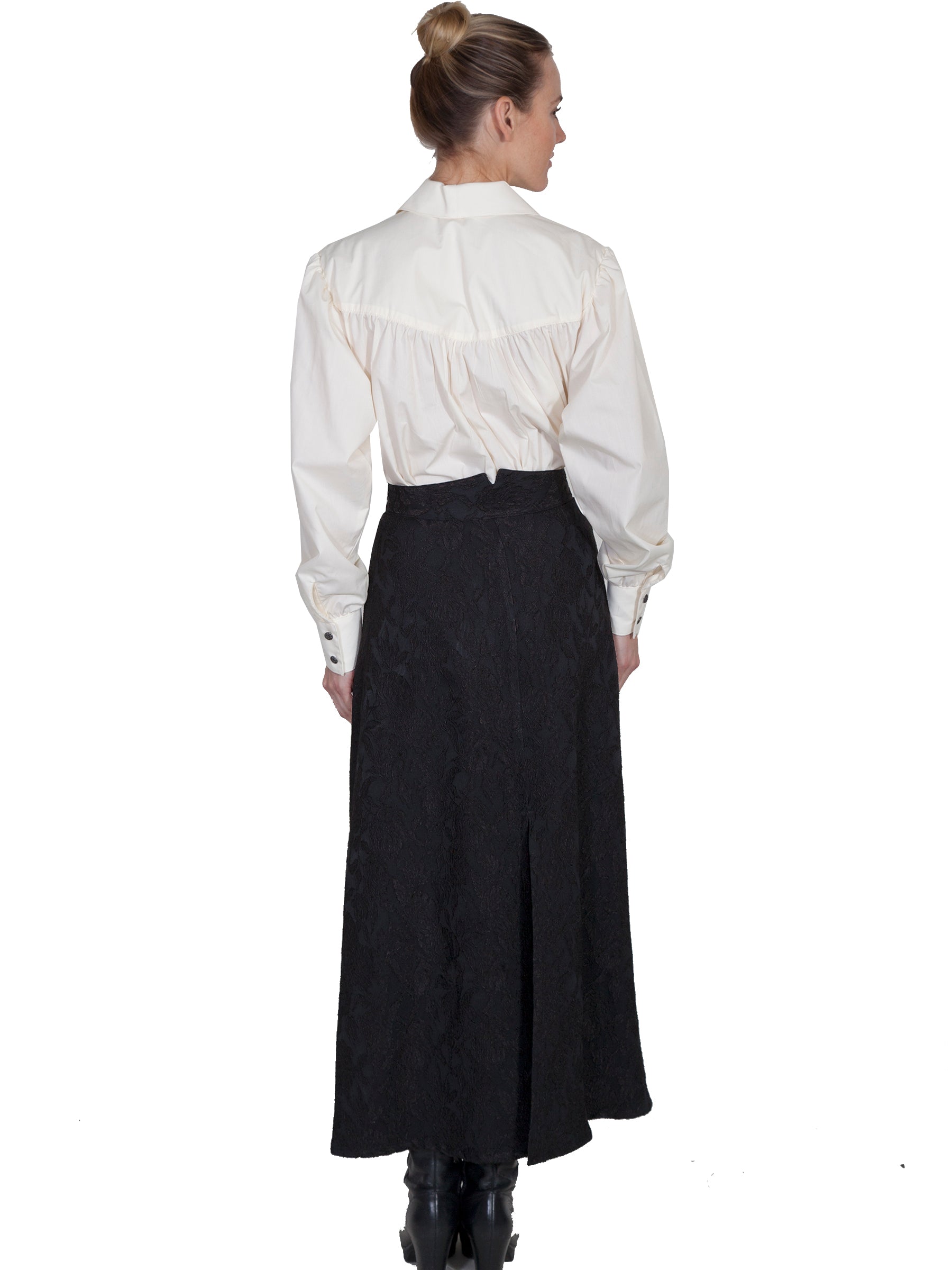Button Front Skirt - 741496