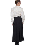 Button Front Skirt - 741496