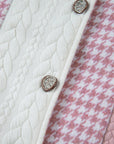 Luna Houndstooth Loose Shacket
