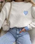 Vienna Cuffed Drop Shoulder Sweater