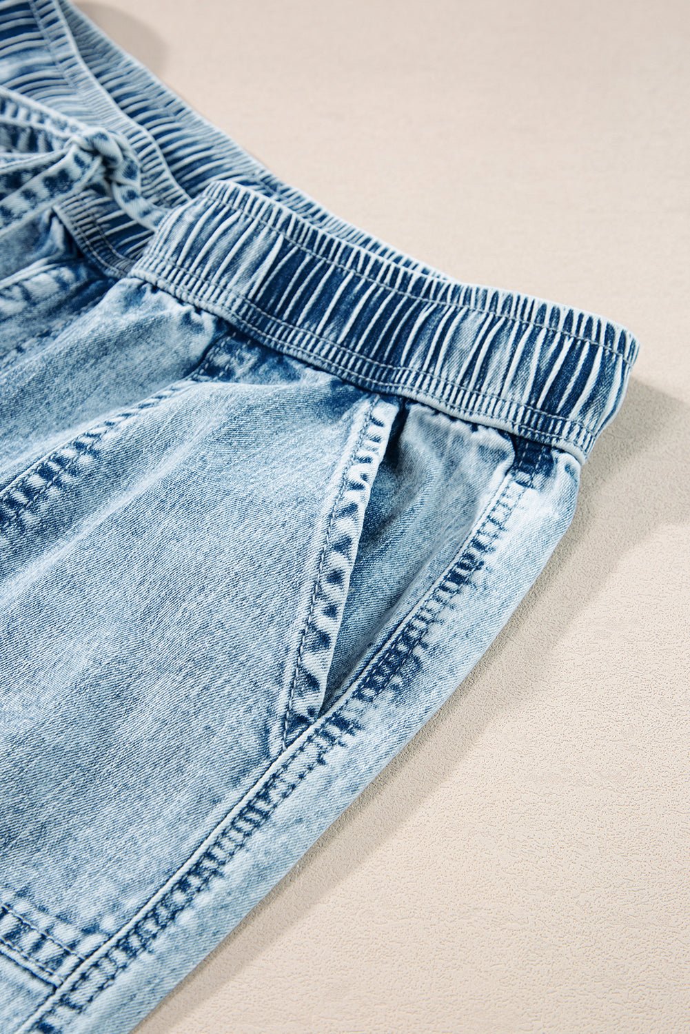 Yamileth Waistband Loose Straight Pants