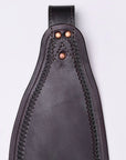 Hilason Leather Saddle Replacement Fender Pair With Hobble Straps Adult