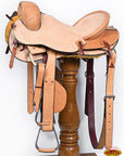 Horse Bronc Saddle Hilason Classic Series Rodeo American Leather