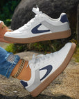 Elizabeth Leather Lace Up Sneakers