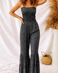 Dulce Wide Leg Floral Jumpsuit