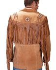 Hand Laced Bead Trim Coat - 758