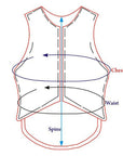 Lightweight Breathable Adult Riding Safety Vest for Eventing and Rodeo, Unisex Protection