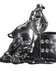 1 Pc Screw Back Concho 1.5 In Barrel Racer Nickle Plated Saddle Hilason