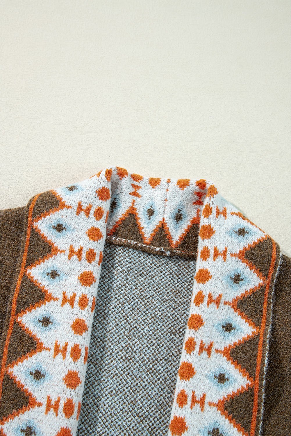 Evelyn Open Front Knitted Cardigan