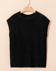 Jemma Sweater Tee with Side Slits