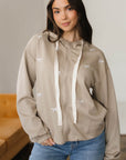 Rayna Embroidered Zip Up Jacket
