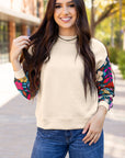 Camille Drop Shoulder Knit Top