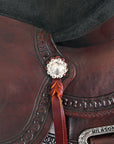 HILASON Western Horse Saddle American Leather Flex Tree Trail & Pleasure Chocolate Brown