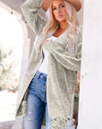 Harper Long Open Front Cardigan