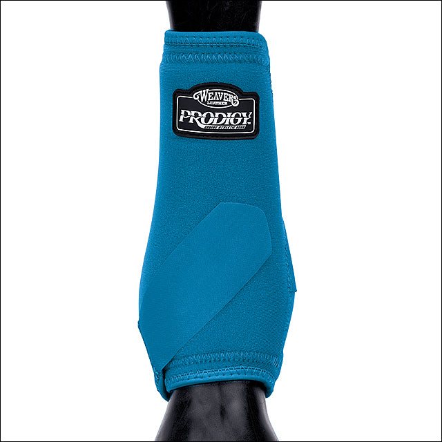 Large Weaver Fashion 600D Neoprene Foam Horse Leg Sports Boots Turquoise