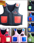 Hilason Kids Junior Youth Bull Riding Pro Rodeo Leather Protective Vest