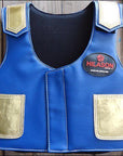 Hilason Kids Junior Youth Bull Riding Pro Rodeo Leather Protective Vest