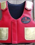 Hilason Kids Junior Youth Bull Riding Pro Rodeo Leather Protective Vest