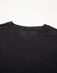 Bow Mesh Patchwork Long Sleeve Tee