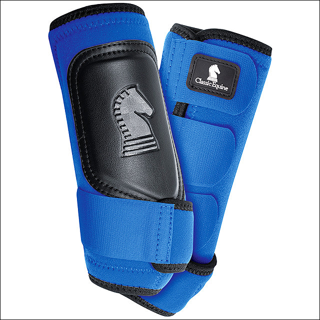 Classic Equine Classicfit Neoprene Horse Hind Leg Boots Pair Purple