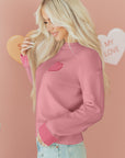 Goldie Cuffed Drop Shoulder Sweater