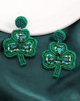 Jolene Rice Beaded Stud Earrings
