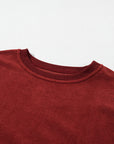 Araceli Ribbed Corduroy Oversized Sweatshirt