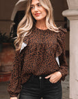 Collins Ruffled Puff Sleeve Blouse