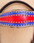 Hilason Western Horse Breast Collar Headstall Bridle American Leather Tan