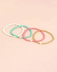 Mazie Beaded Layered Bracelet Set